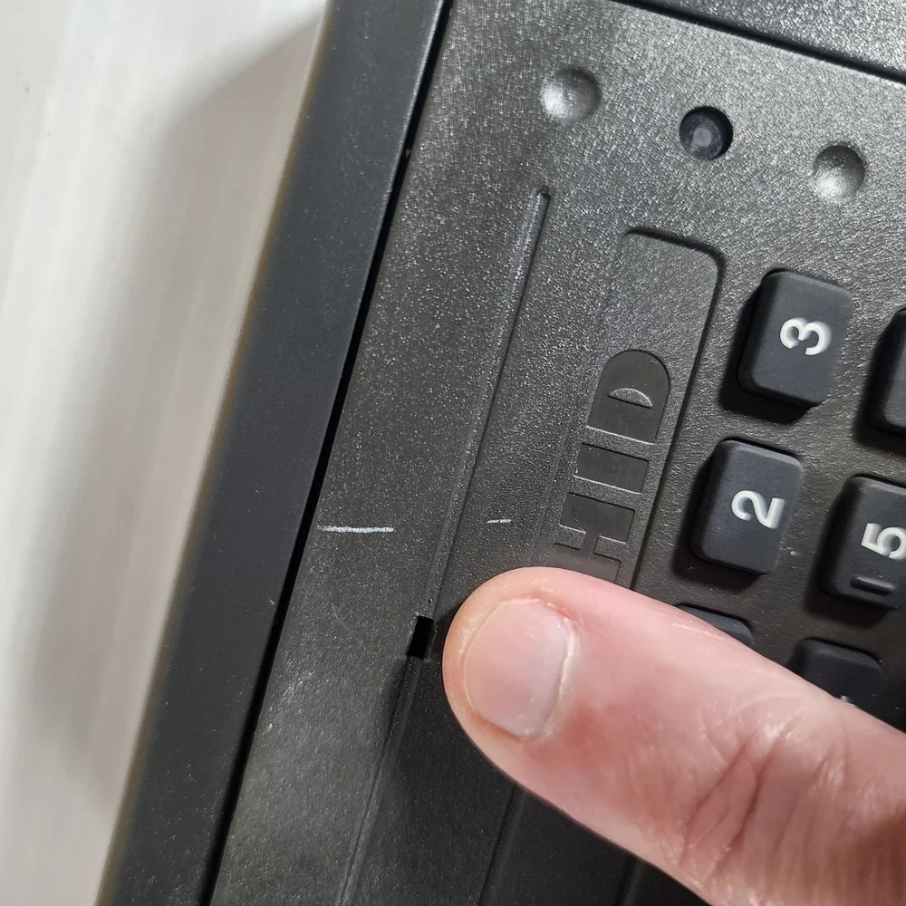 READ HID 5355AGK14 ProxPro with Keypad Access Control Reader Gray - Assa‎ Abloy